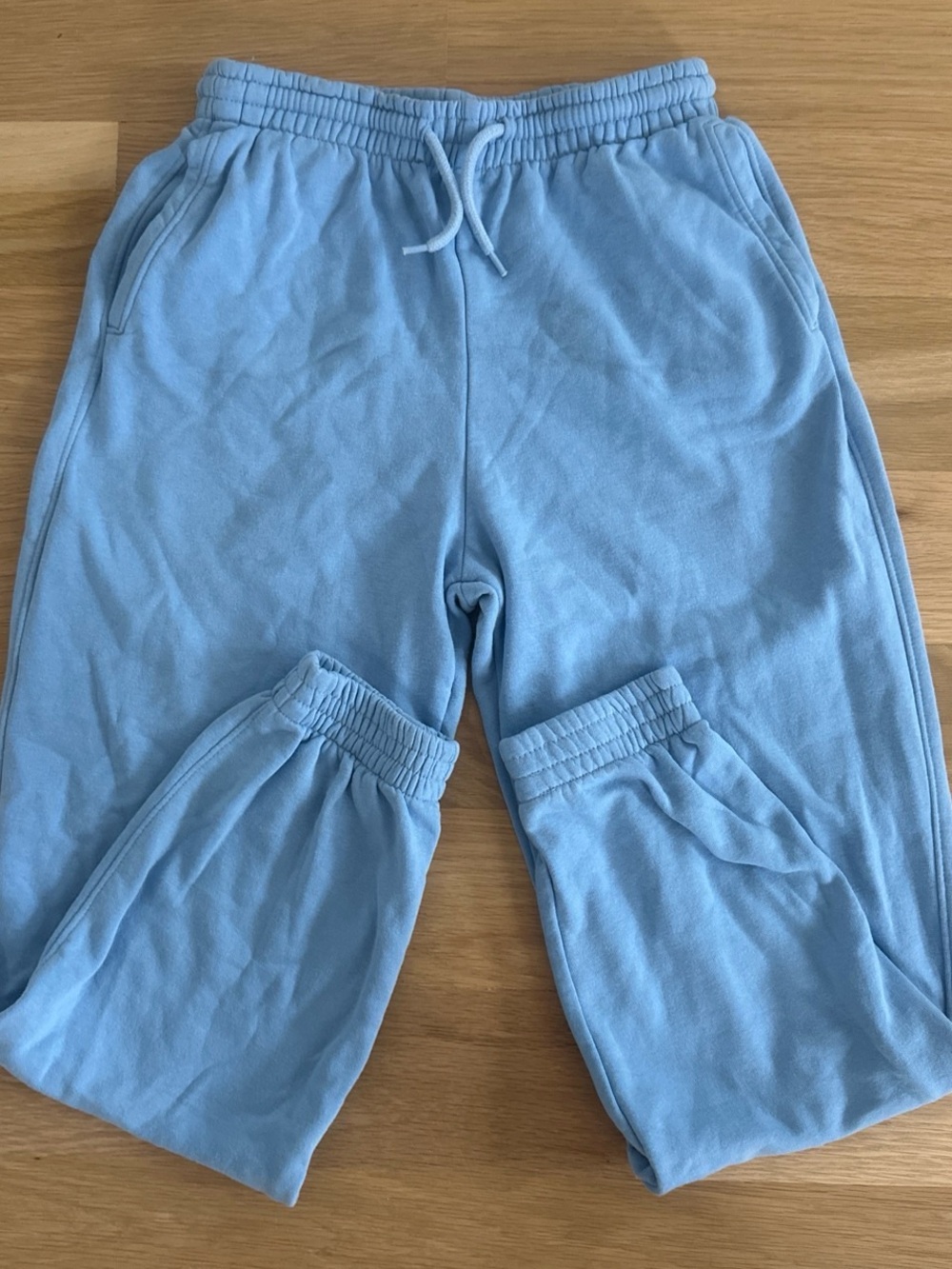 H&M Cute Light Blue Sweatpants